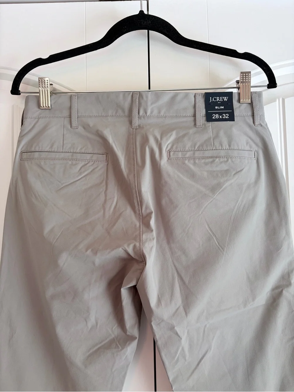 J.Crew Flex Chino Pants Men's Size 28 x 32 Gray Slim‎ Fit Style AA712 Casual NWT